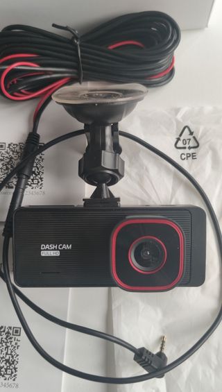 Dashcam triple cámara FHD