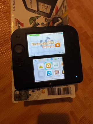 Nintendo 2DS Azul y Negro - Como Nueva