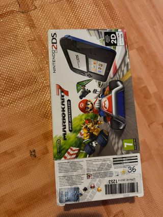 Nintendo 2DS Azul y Negro - Como Nueva