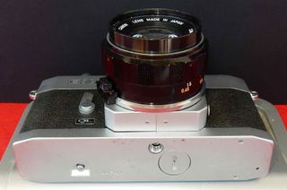 1584-Camara CANON EX AUTO -canon 1.8/50mm-funciona