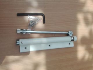 Muelle puerta aluminio blanco nuevo