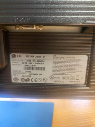 Pantalla de ordenador LG
