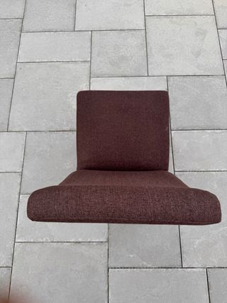 6 sillas Comedor Tela Marrón