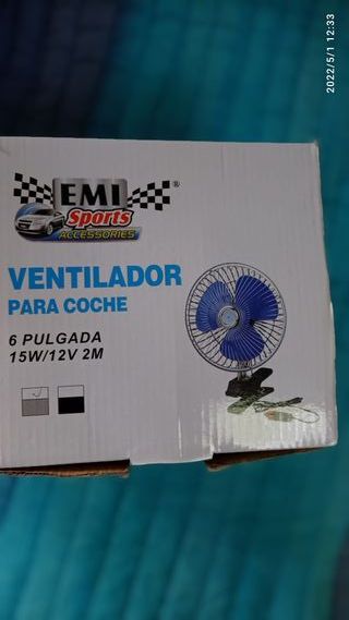Ventilador 12V - Portátil