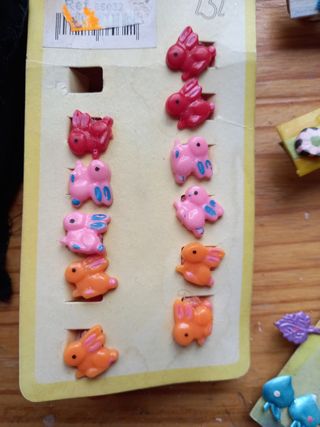 Lote Horquillas y pasadores multicolor. Nuevos