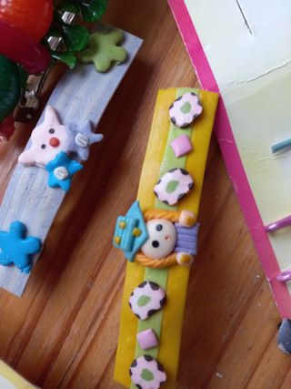 Lote Horquillas y pasadores multicolor. Nuevos