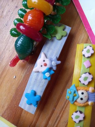 Lote Horquillas y pasadores multicolor. Nuevos