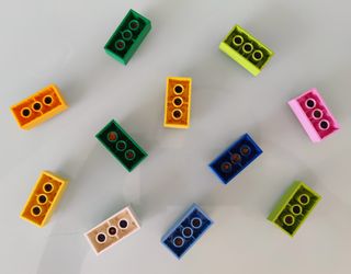 11 imanes de LEGO, oficial, comprado en LegoLand