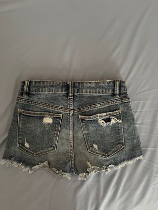 Shorts Zara azules, talla 3