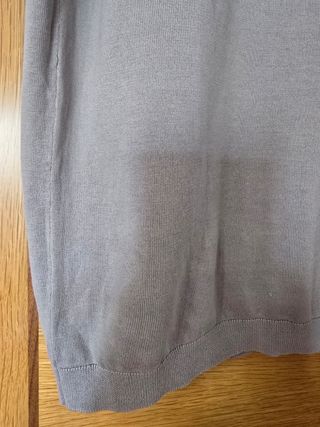 Jersey Massimo Dutti verano - marino y  Gris