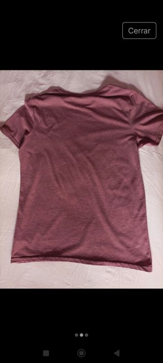 Camiseta J8J Co. -  Manga Corta Burdeos