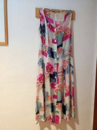 Vestido floral vintage