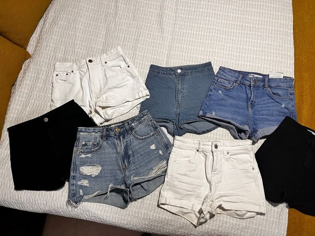 Shorts vaqueros - 7 unidades