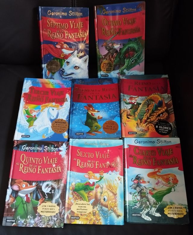 LIBROS GERÓNIMO STILTON 