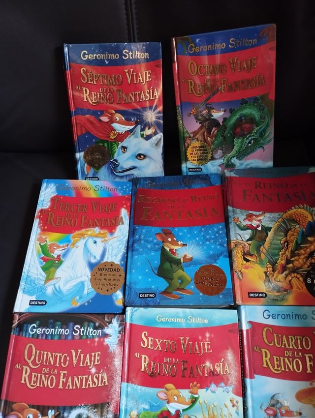 LIBROS GERÓNIMO STILTON 