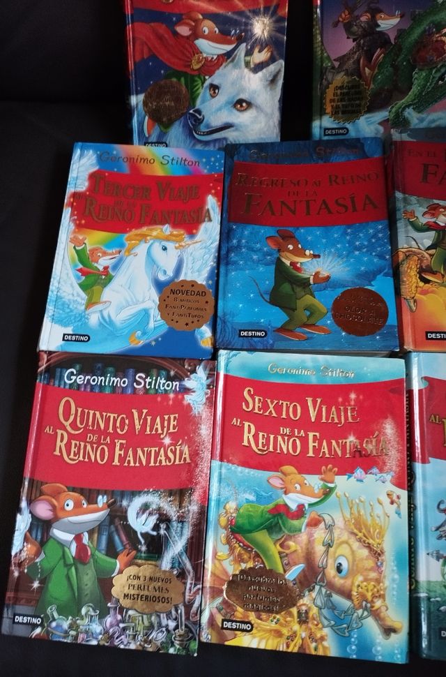 LIBROS GERÓNIMO STILTON 