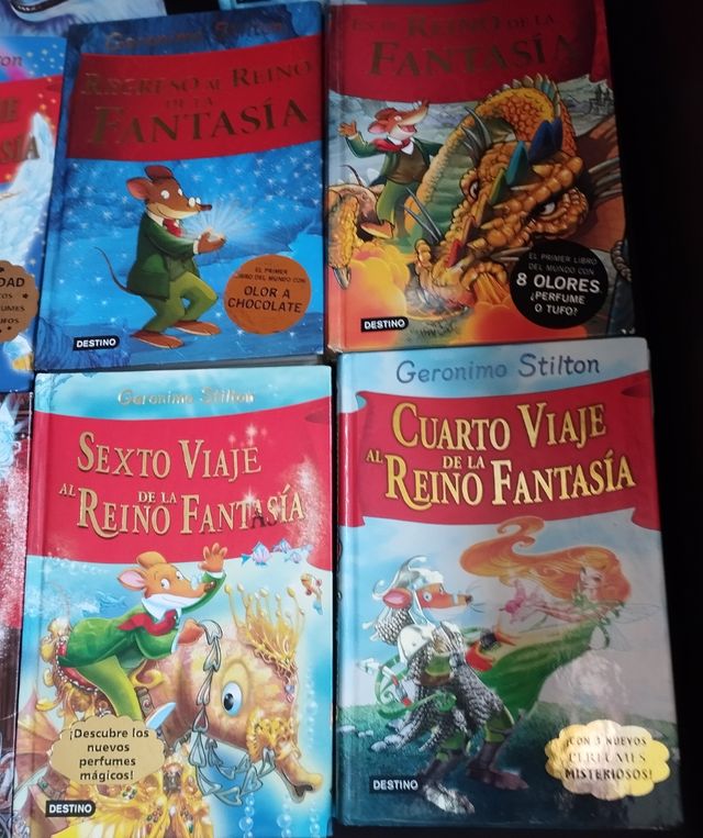 LIBROS GERÓNIMO STILTON 