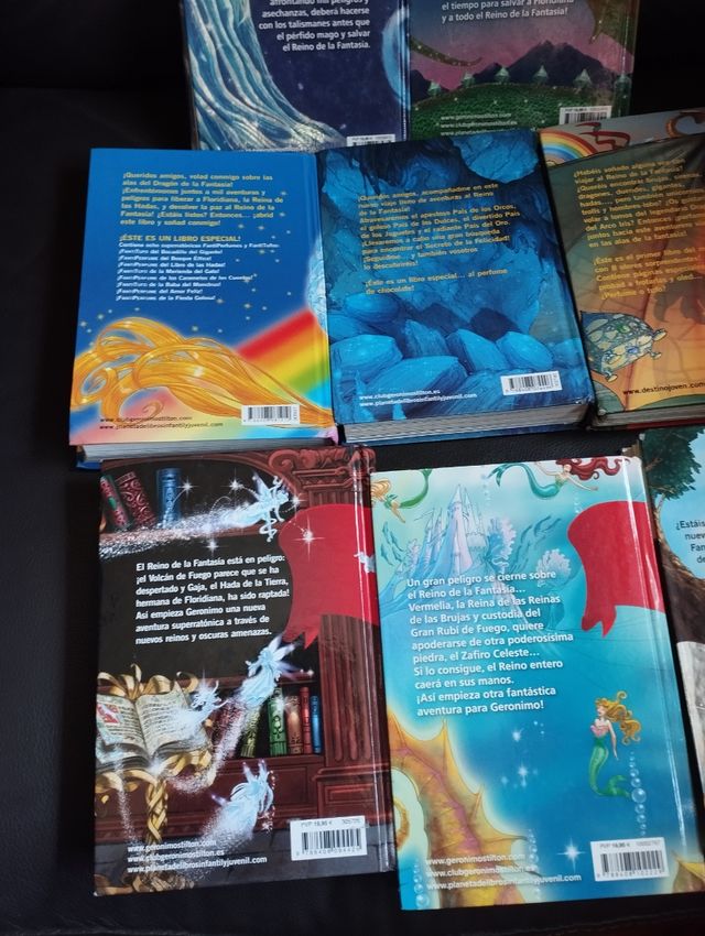 LIBROS GERÓNIMO STILTON 