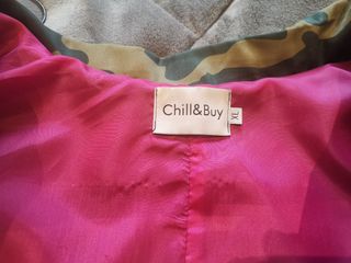 Chaqueta militar con estampado nueva sin etiqueta 