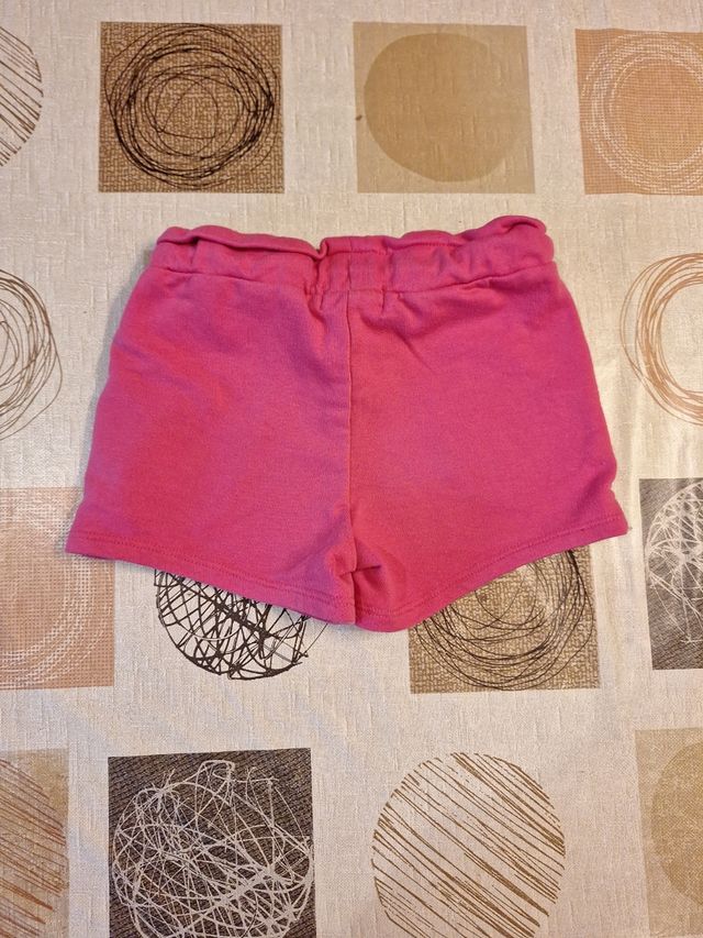 Shorts niña rosa -talla 4
