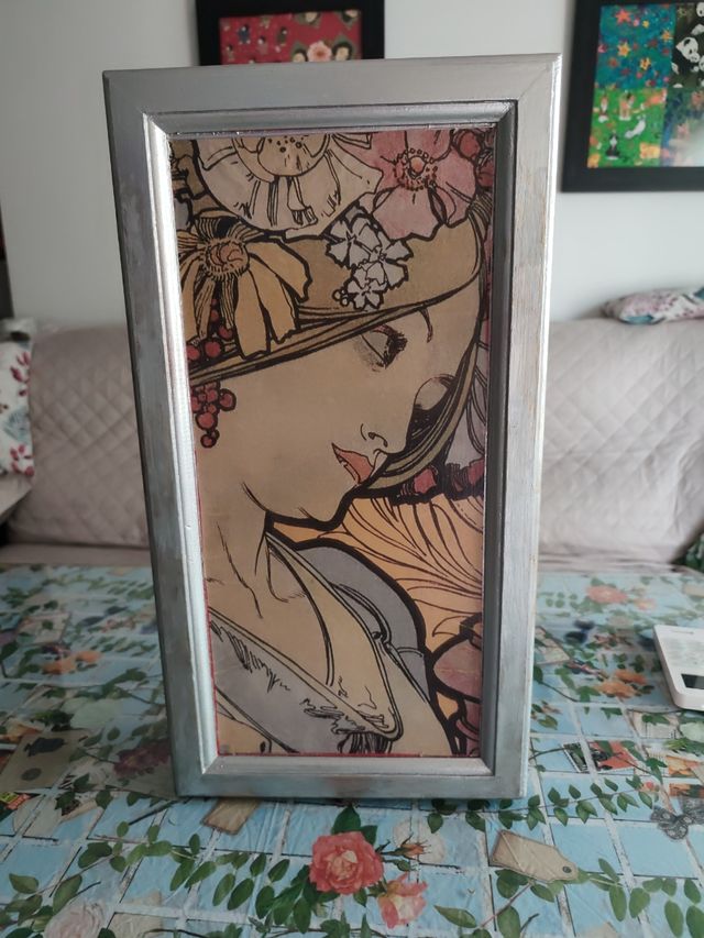 Caja madera maciza vintage