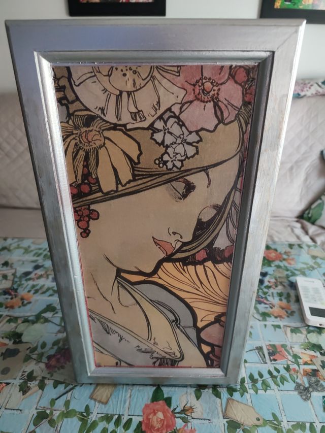 Caja madera maciza vintage