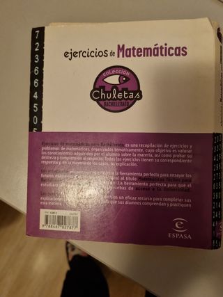 Ejercicios matemáticas para bachillerato