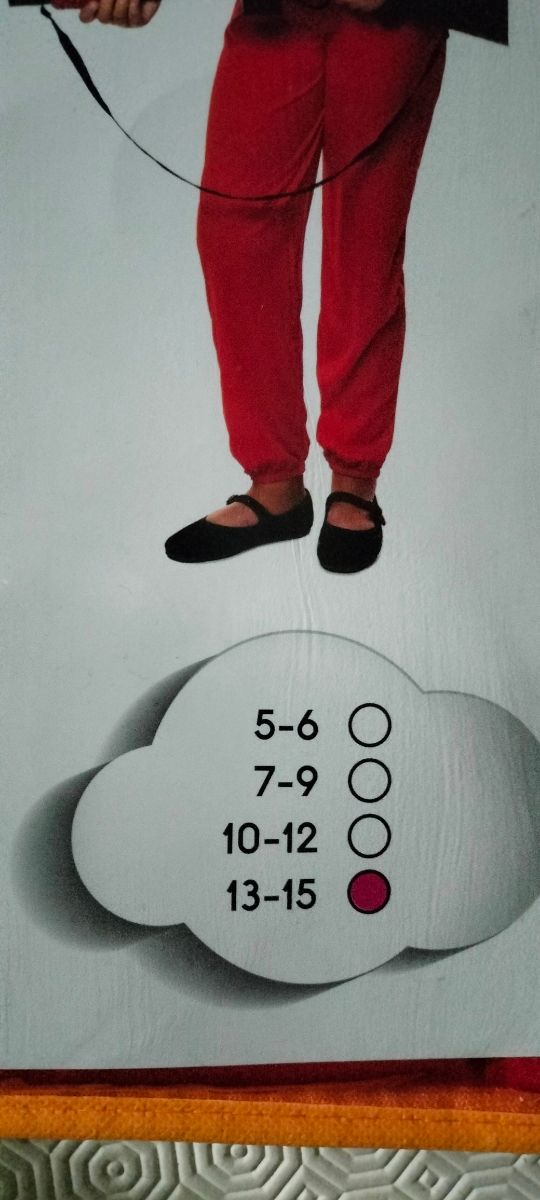 Disfraz Atracador niño Talla 13-15