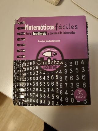 Matemáticas fáciles para bachillerato