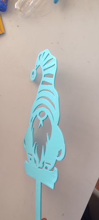 Caracol de jardín - Decoración naranja