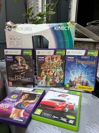 Xbox 360 + Kinect + Juegos