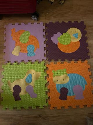 Alfombra puzzle infantil 18 piezas