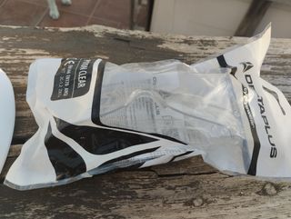 Casco + gafas protección