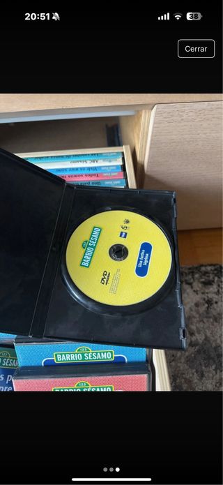 DVDs Barrio Sésamo