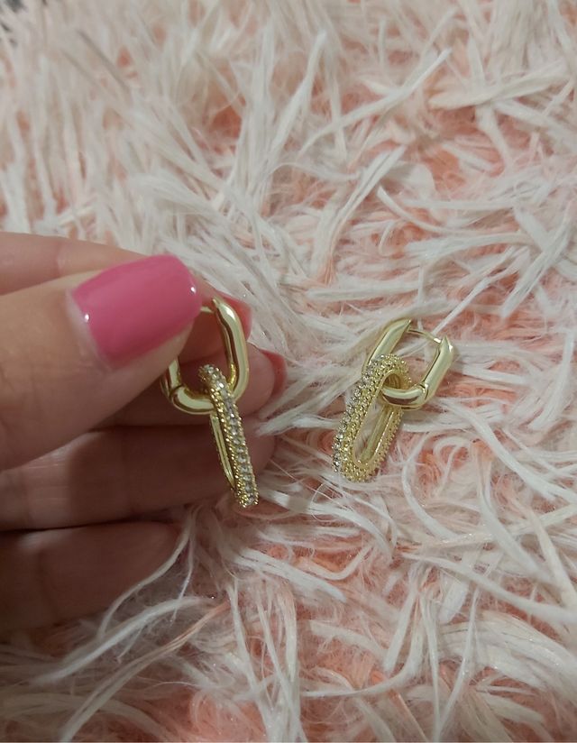 Lindos Pendientes en Acero inoxidable