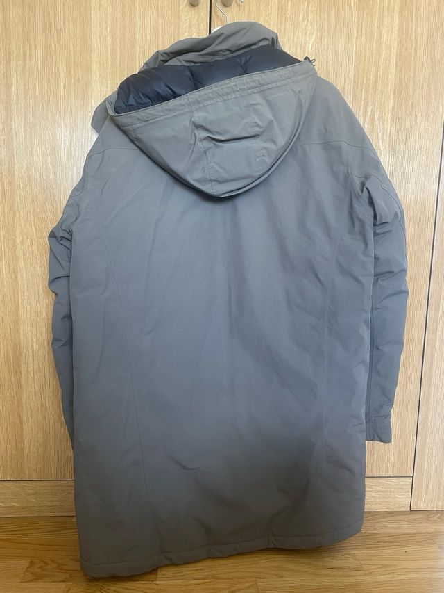 Cazadora Trango gris - Abrigo tres cuartos