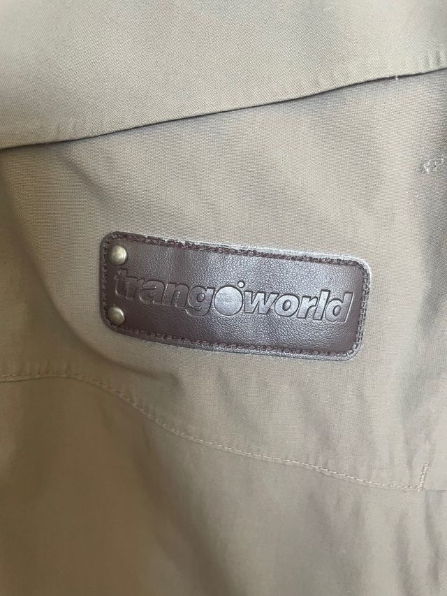 Cazadora Trango gris - Abrigo tres cuartos