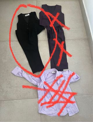 Traje niño - Negro 18/24m