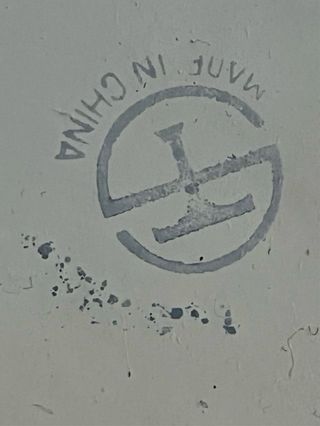 3 Platos antiguos metal/porcelana