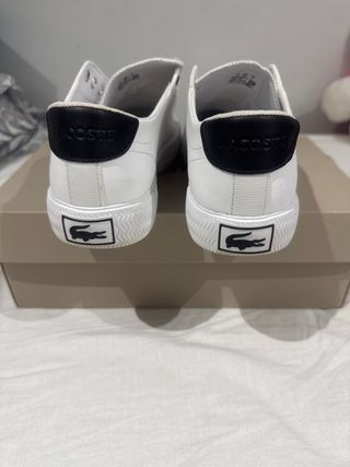 Zapatillas Lacoste Blancas - Talla 38 hombre