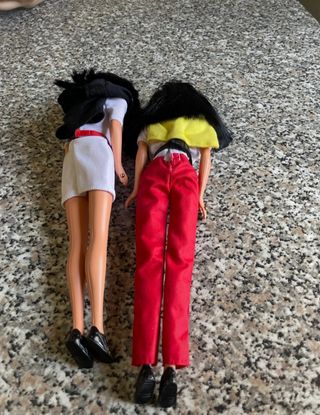 2 Bambole anni 90 vintage carnaby street