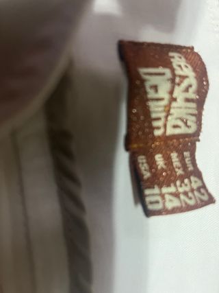 Pantalones vaqueros blancos mujer -talla 7