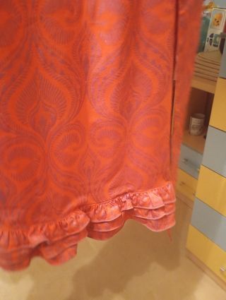 Vestido Almatrichi coral-violeta