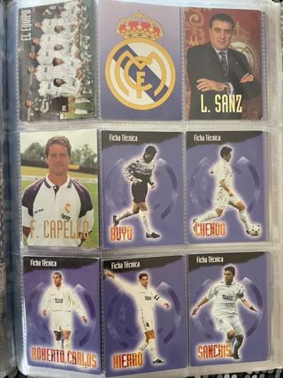 Álbum Panini Real Madrid 96-97