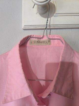 Camisa rosa manga larga DANIEL