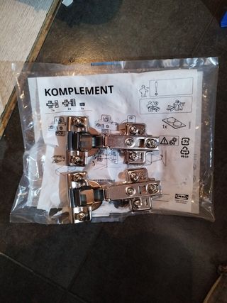 Bisagras komplement de IKEA para armarios PAX