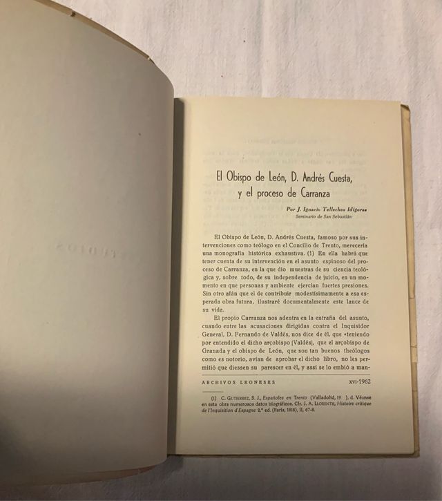 Archivos Leoneses. Año XVI. Enero junio 1962. Nº31