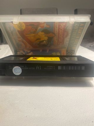 VHS El Rey Leon 1 & 2 (Español)