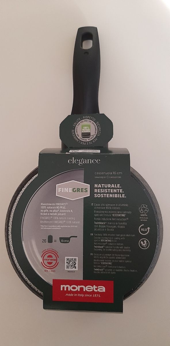 Casseruola Moneta 16cm Finegres