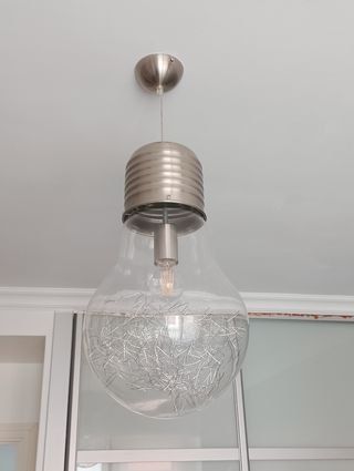 LAMPARA TECHO ESTILO BOMBILLA